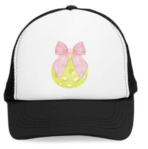 Pickleball Bow Trucker Hat